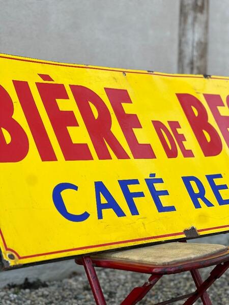 Vintage emaille reclamebord