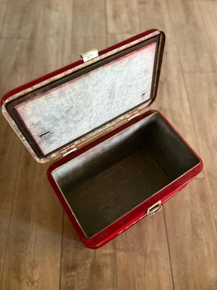 Vintage Koelbox met Coca Cola opdruk  